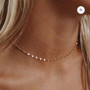 Atolea Waterproof Gold choker necklace